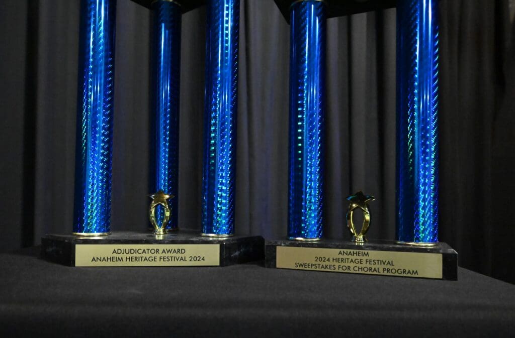 Anaheim Heritage Festival trophies