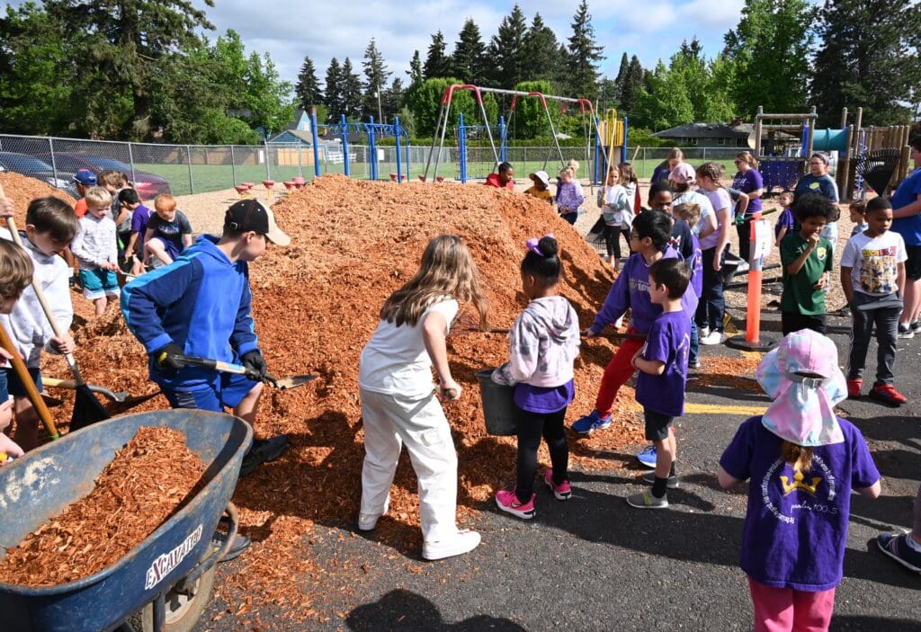 Serve Day at elementary