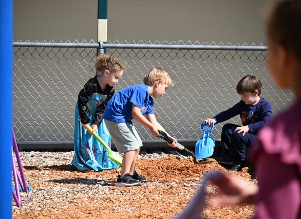 Serve Day at Elementary and preschool