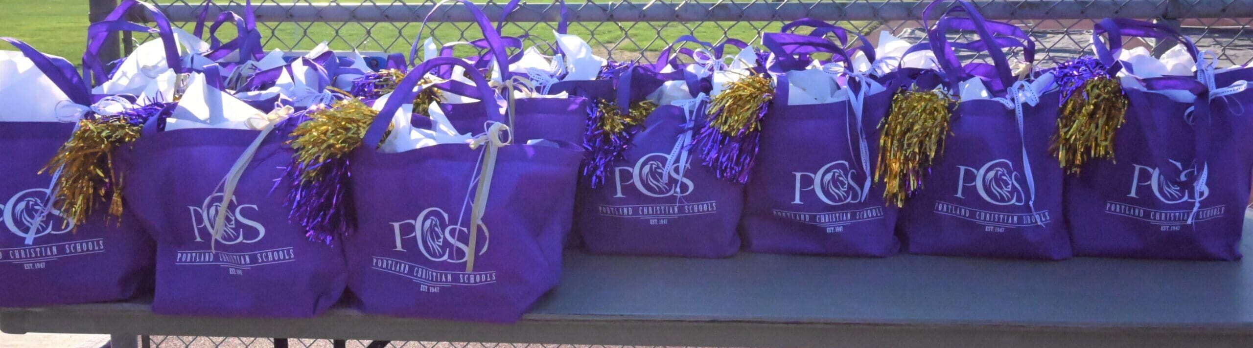 75th Anniversary swag bags